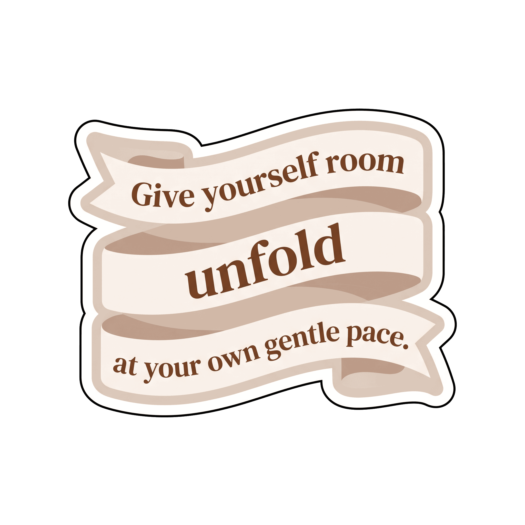 Room to Unfold Ribbon