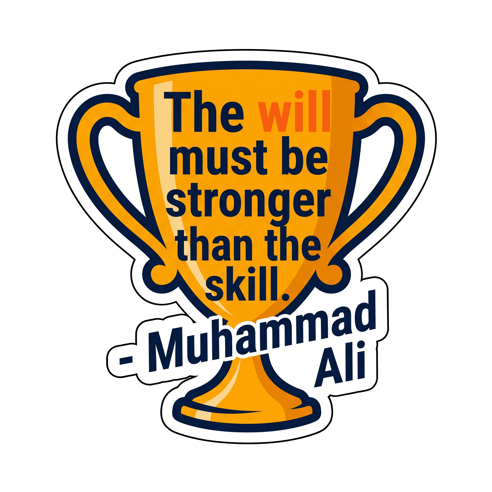 Muhammad Ali Will Over Skill
