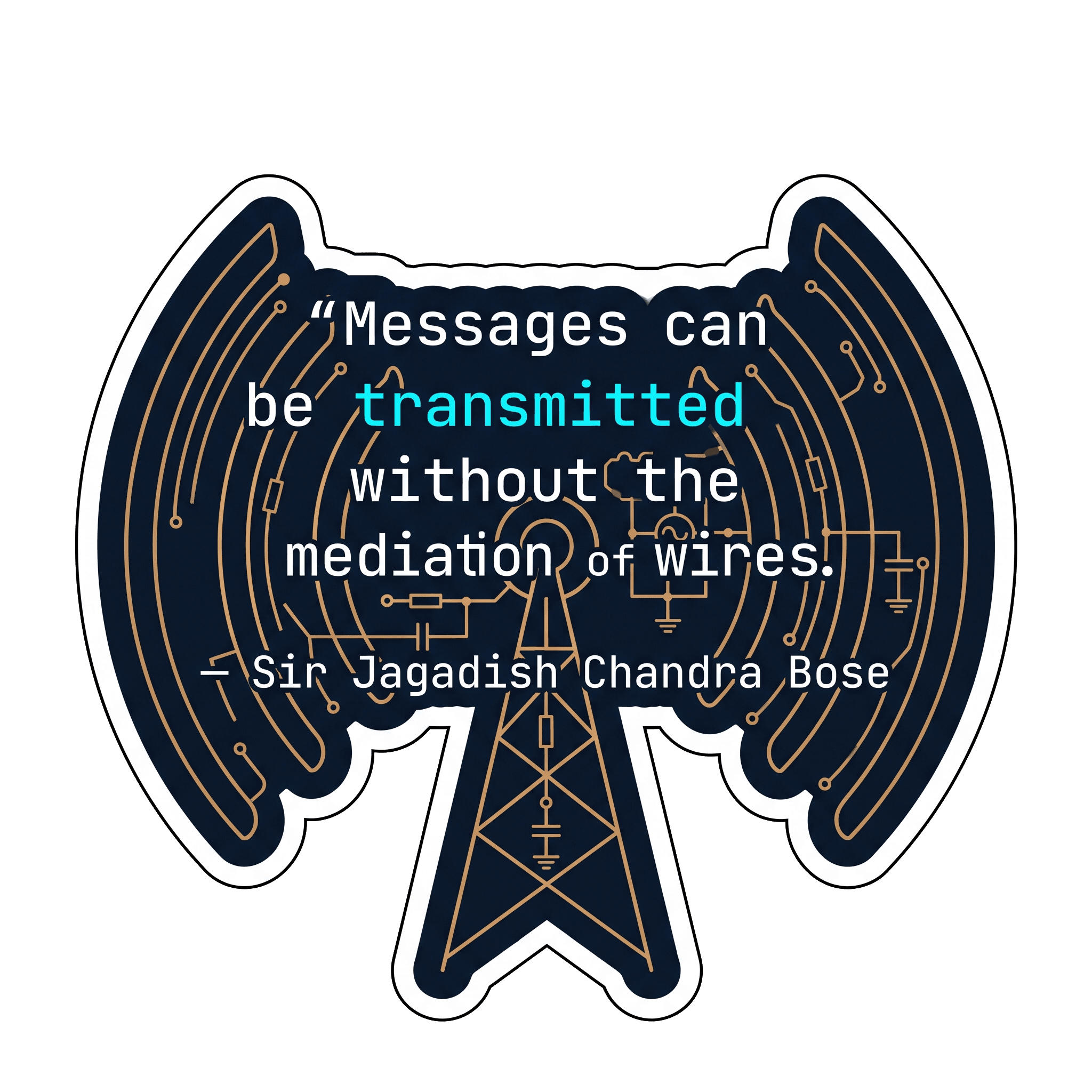 Untethered Signals Bose Quote