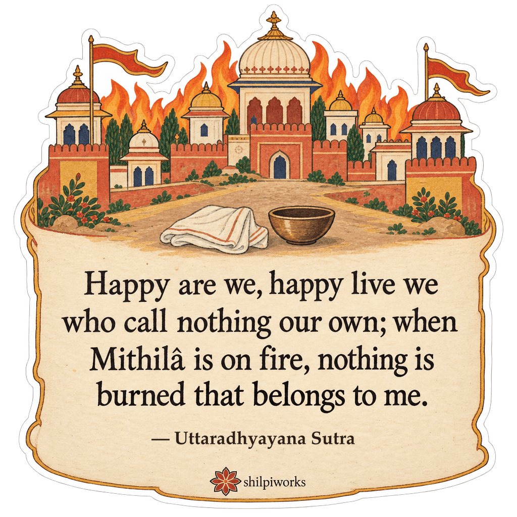 Freedom in Non-Possession Quote