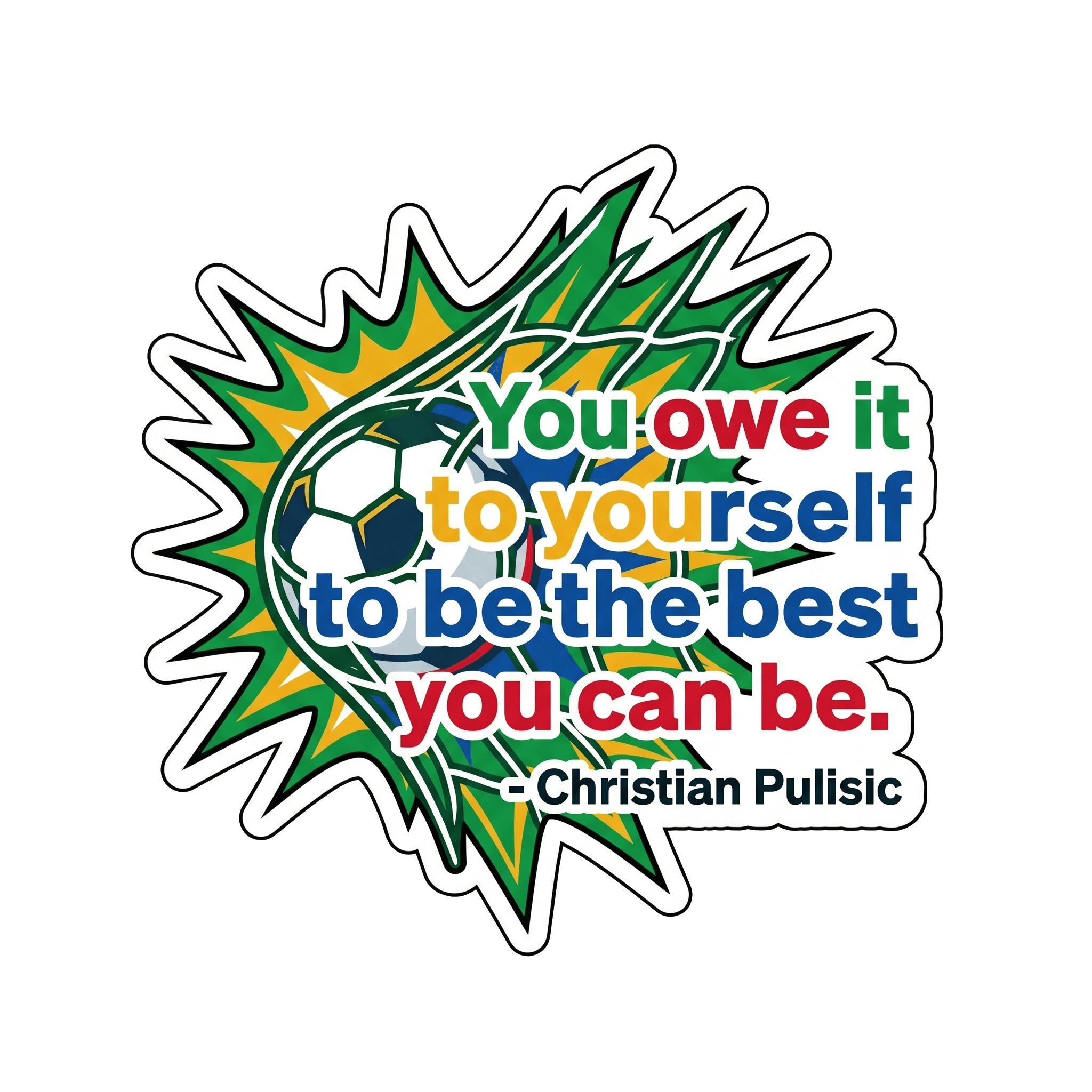 Pulisic Best You Can Be Mindset