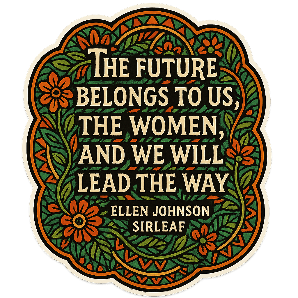 Ellen Johnson Sirleaf: Women Lead the Way Affirmation