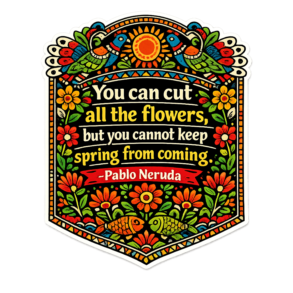 Vibrant Spring's Promise: Neruda's Enduring Hope