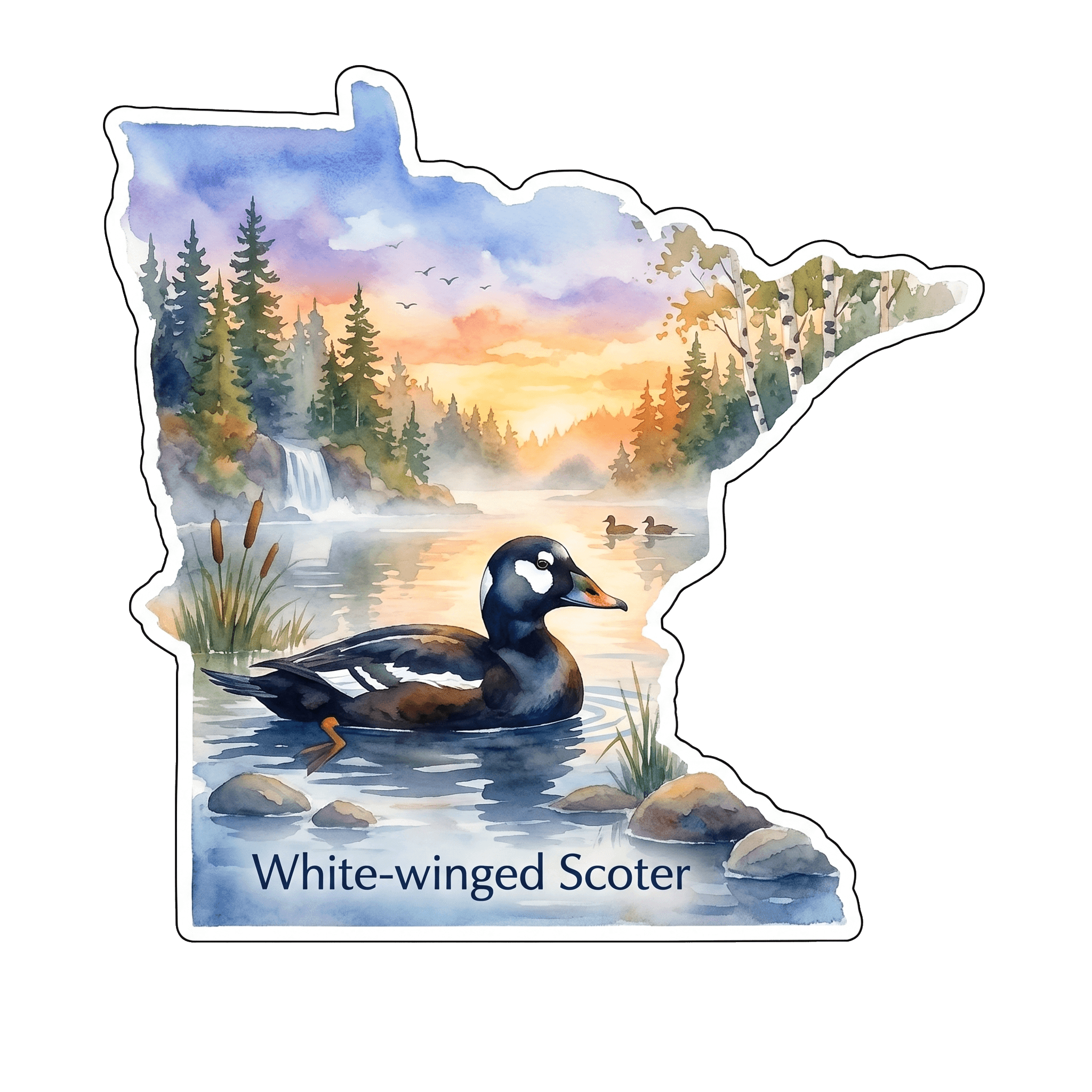 Elegant Scoter: Minnesota's Winged Gem