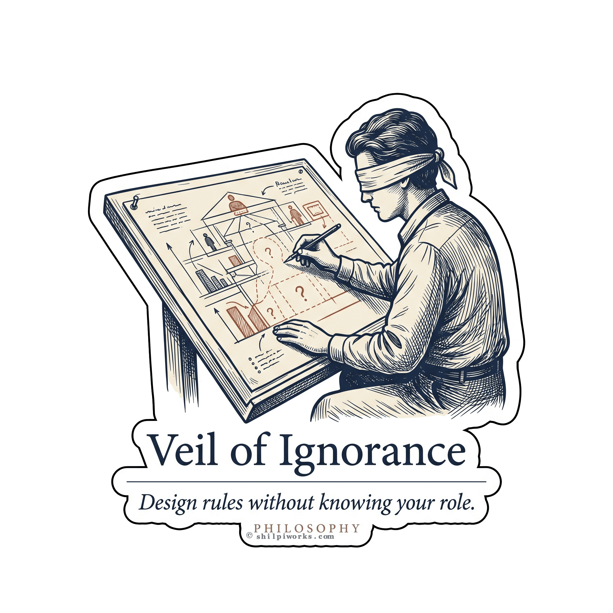 Veil of Ignorance: Impartial System Design