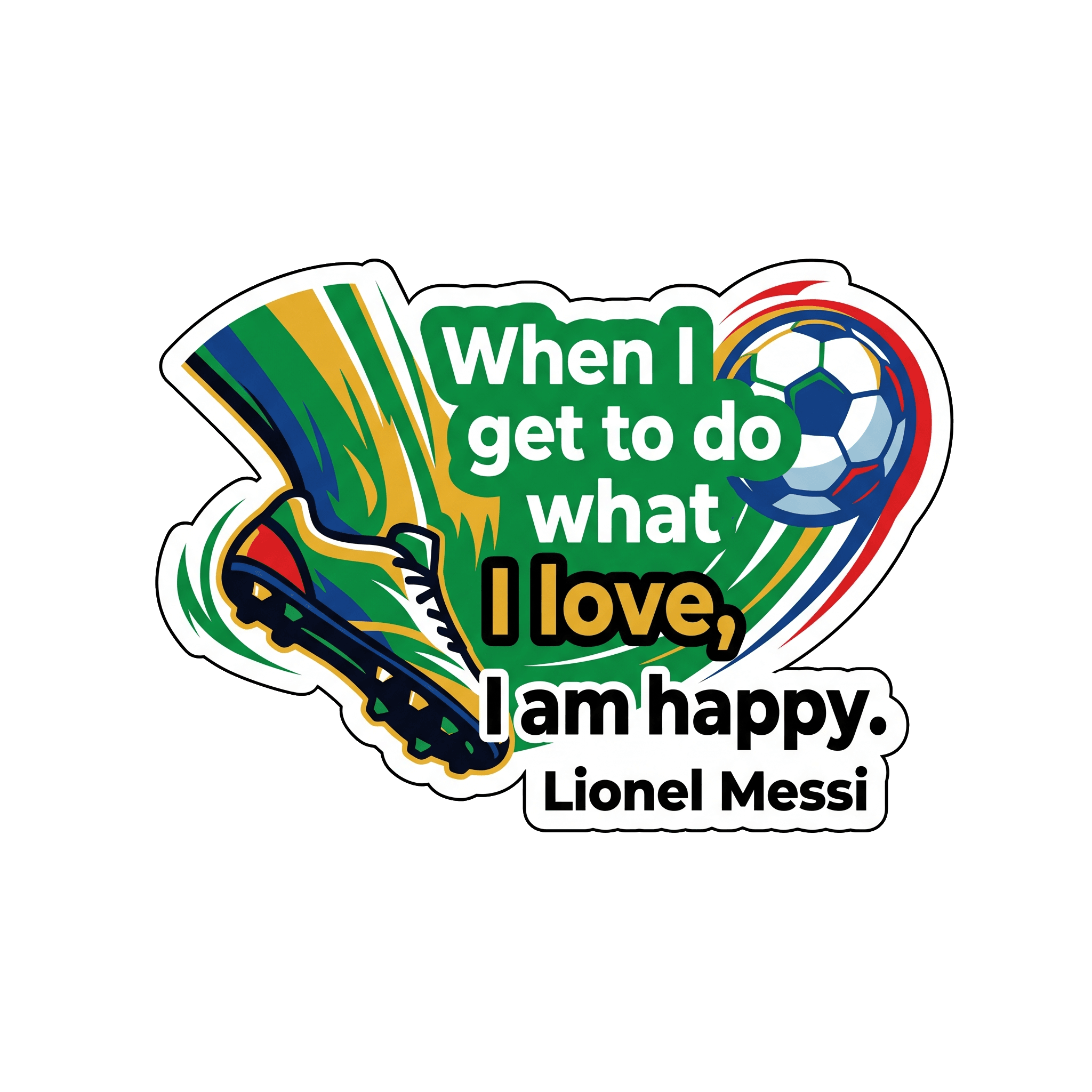 Messi's Joy in Passion: Footballer's Happiness Mantra