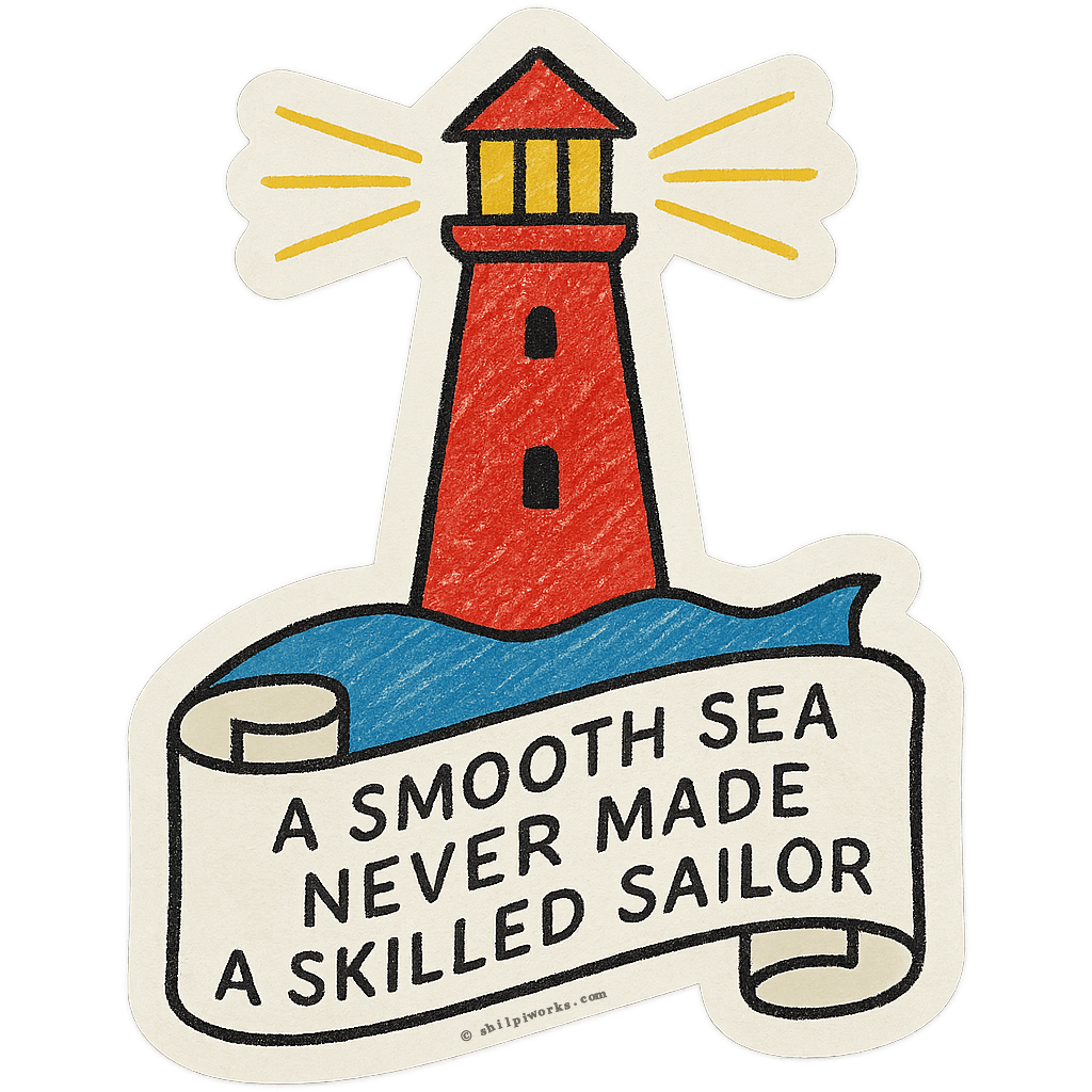 Smooth Sea Lighthouse