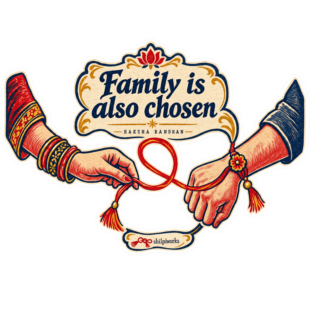 Family is Also Chosen Raksha Bandhan