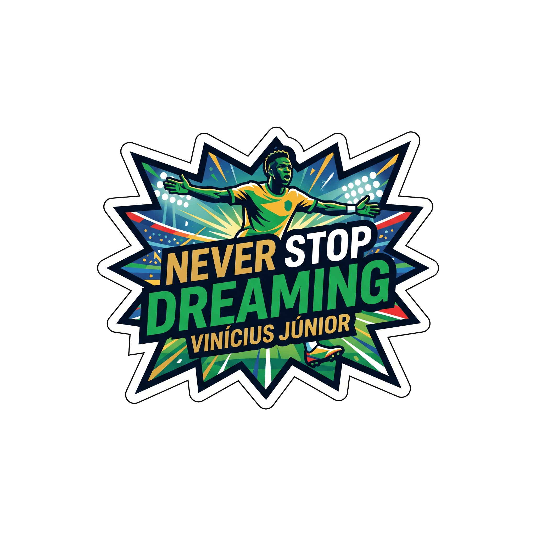 Vinícius Júnior: Never Stop Dreaming Footballer Spirit