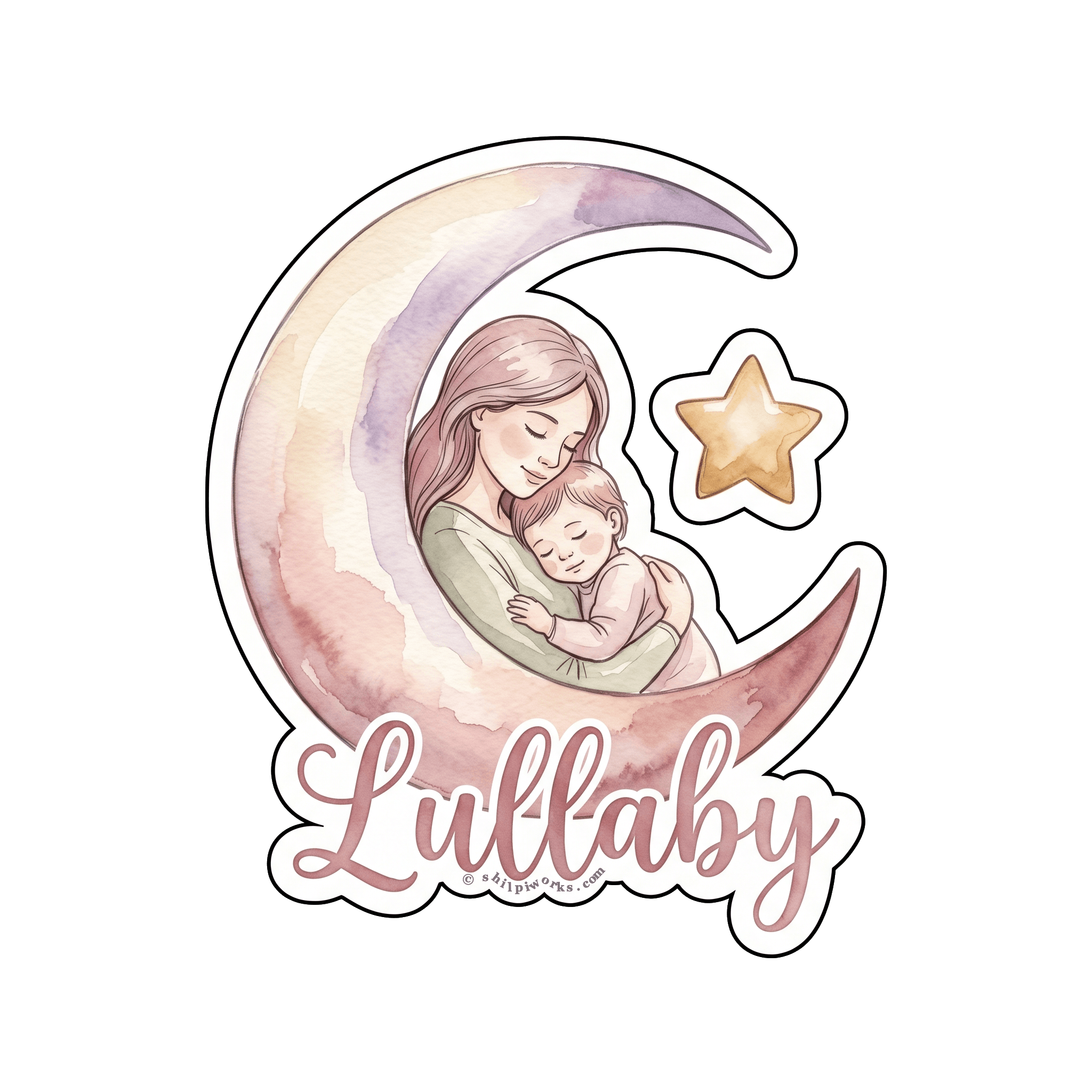 Sweet Lullaby Moon Embrace
