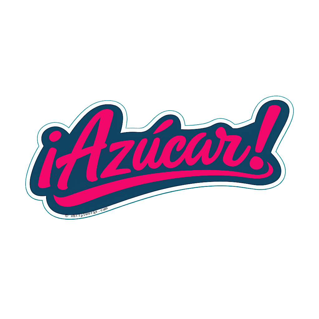 ¡Azúcar! Sticker