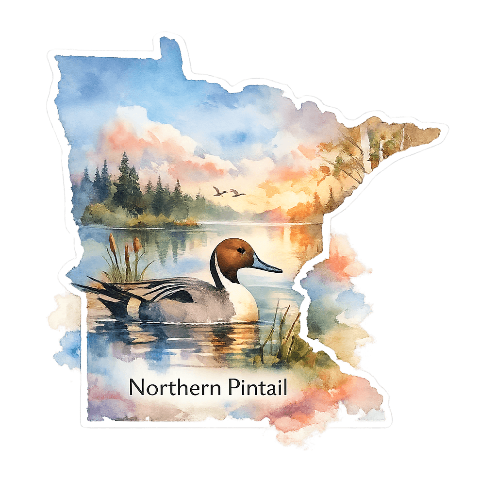 Minnesota's Dapper Dabbler: Northern Pintail