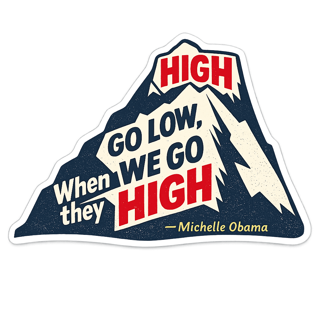 Michelle Obama: When They Go Low