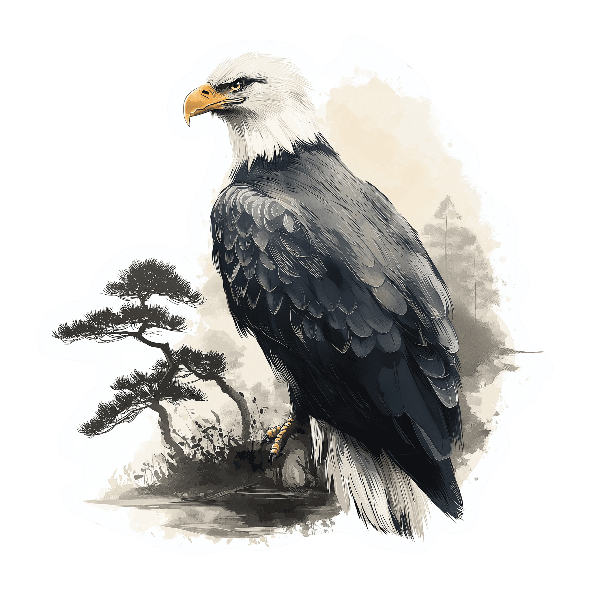 Bald Eagle Art