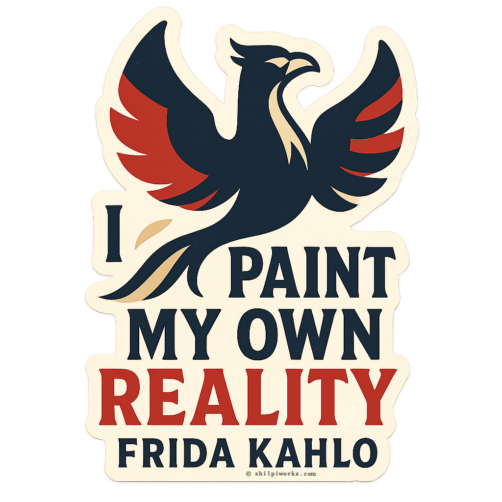 I Paint My Own Reality Phoenix Art