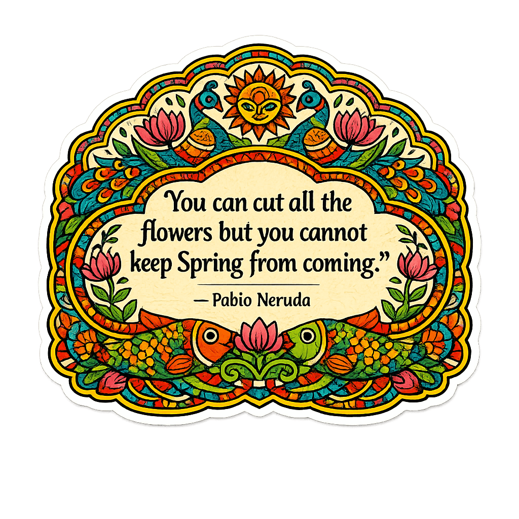 Neruda: Flowers & Spring