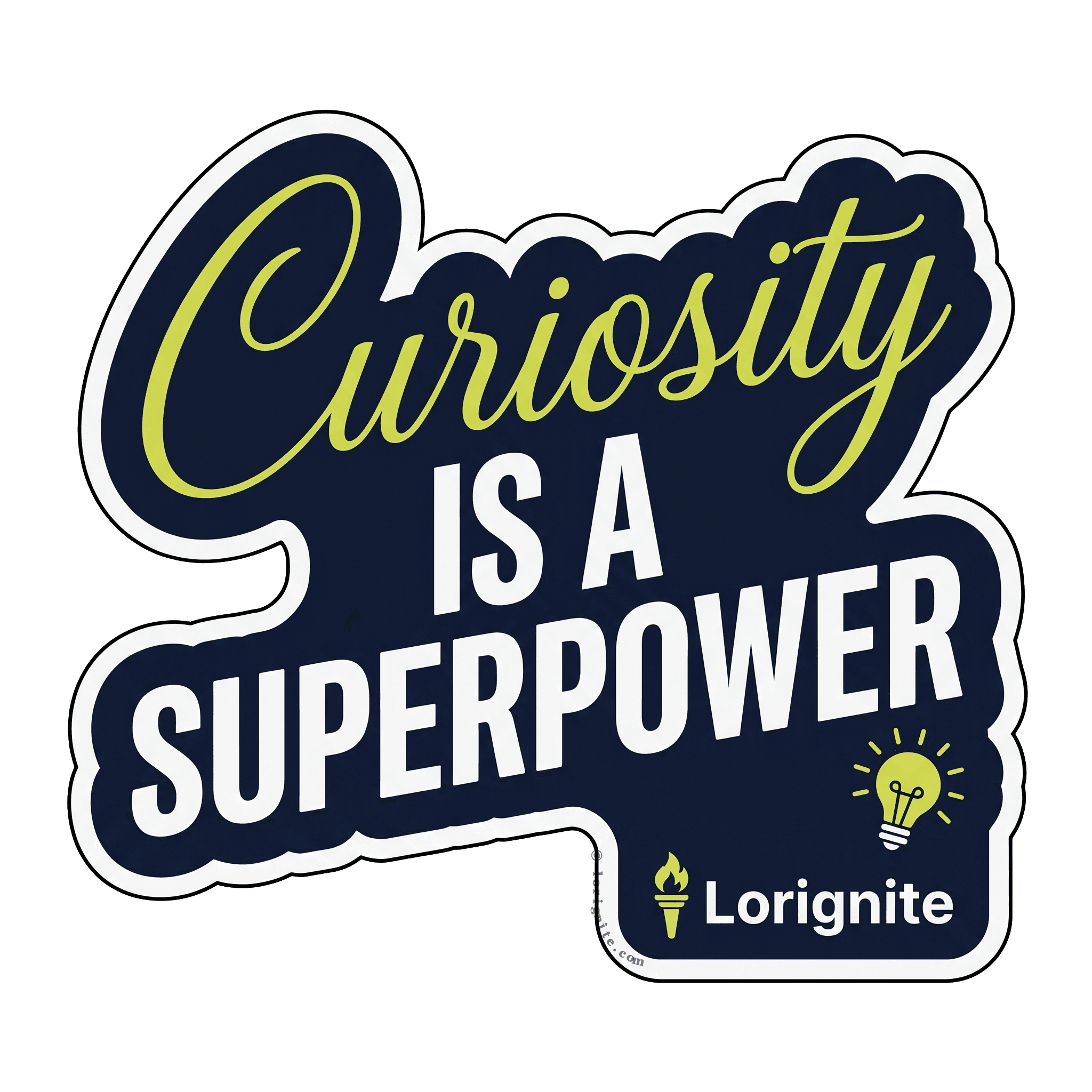 Curiosity Superpower AI Literacy Emblem
