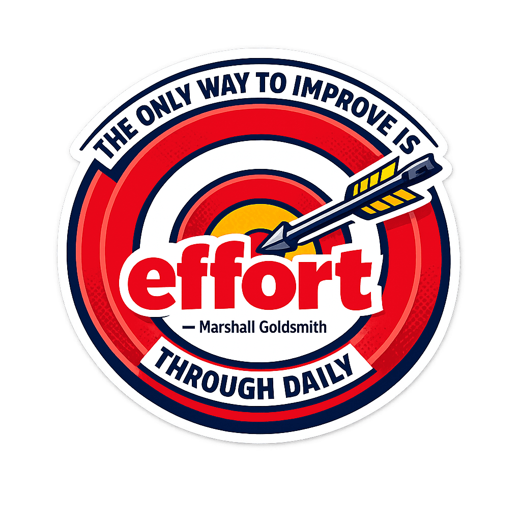 The Only Way to Improve is Through Daily Effort