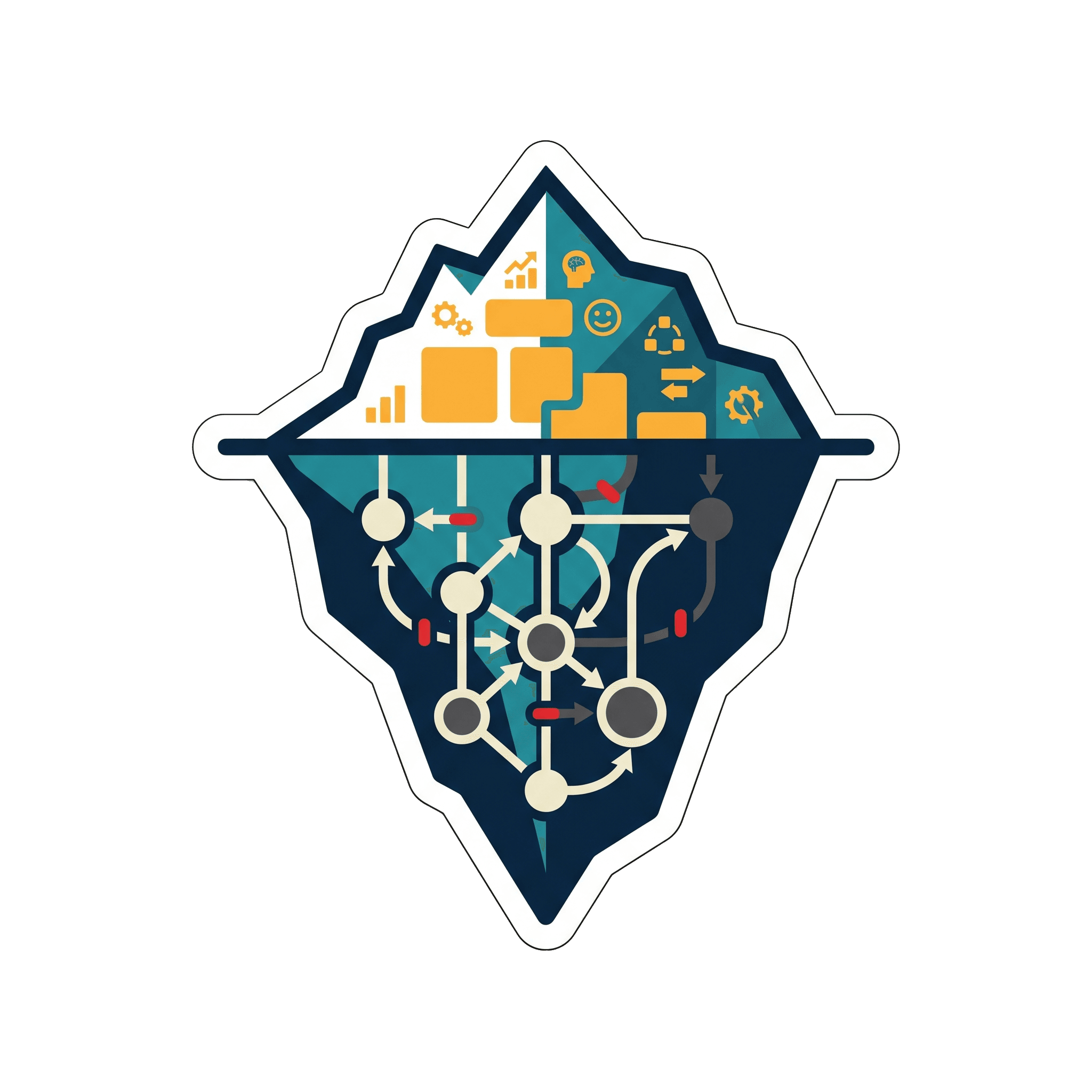 Interwoven Insights Sticker