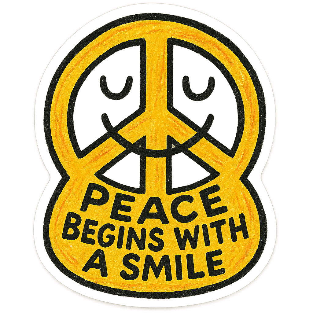 Peace Begins With A Smile Design