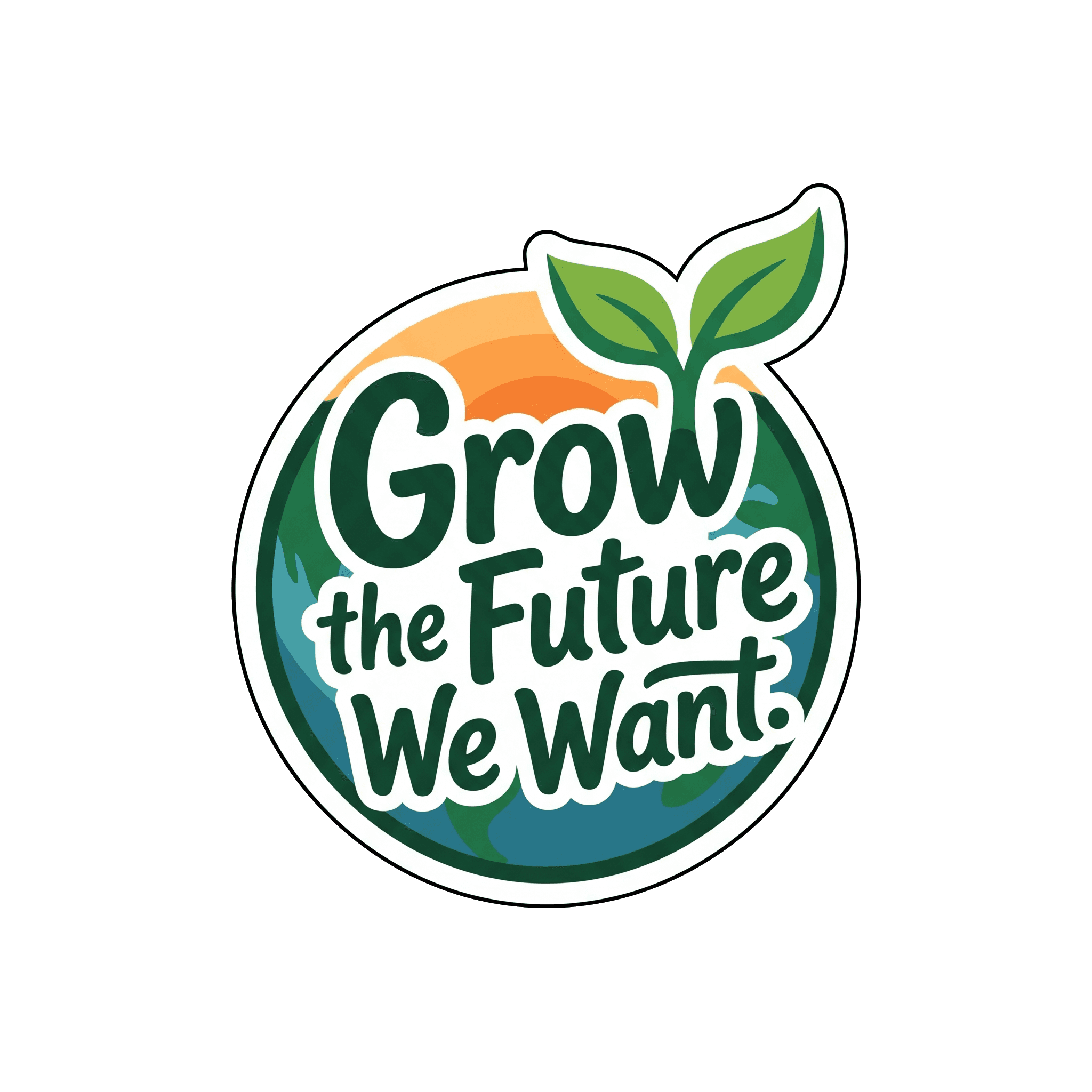 Cultivate Tomorrow's Vision Earth Emblem