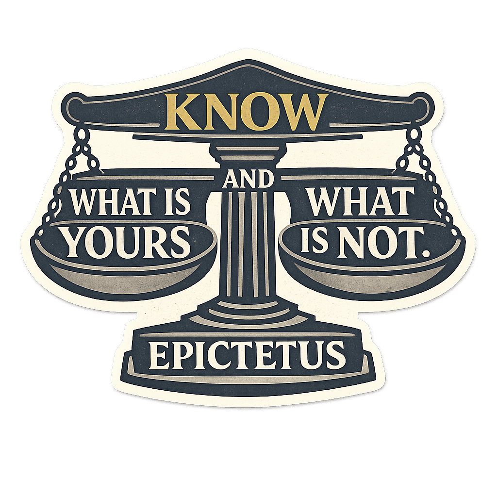 Epictetus Stoic Wisdom on Self-Mastery
