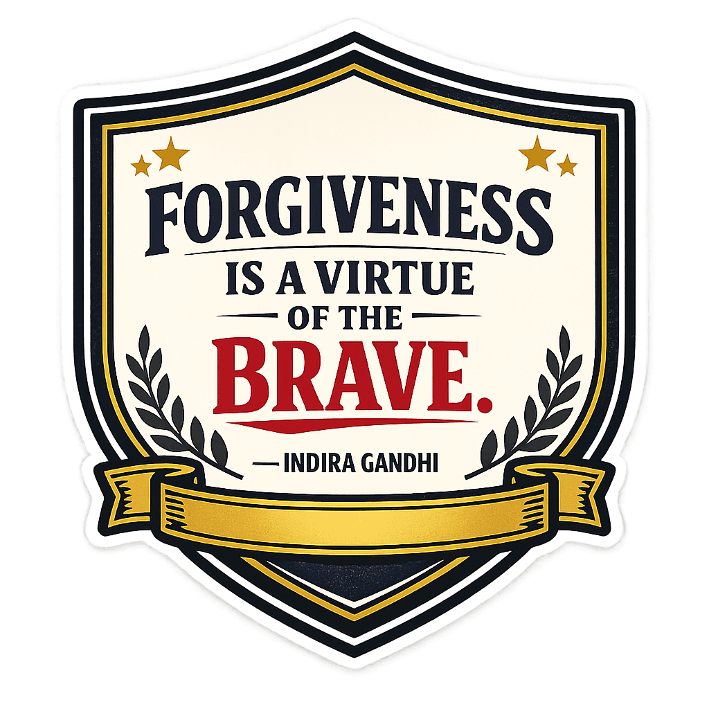 Forgiveness is a Virtue