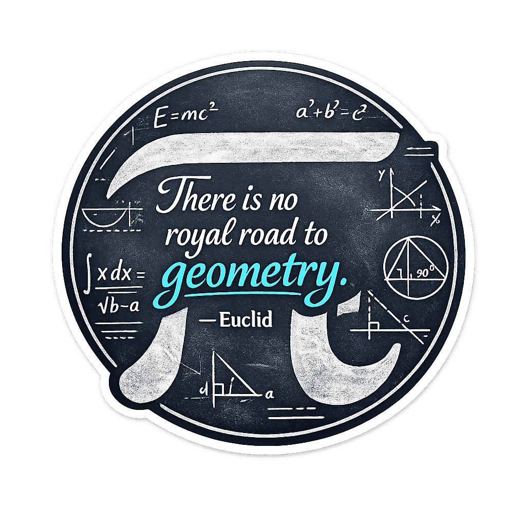 Euclid: No Royal Road to Geometry
