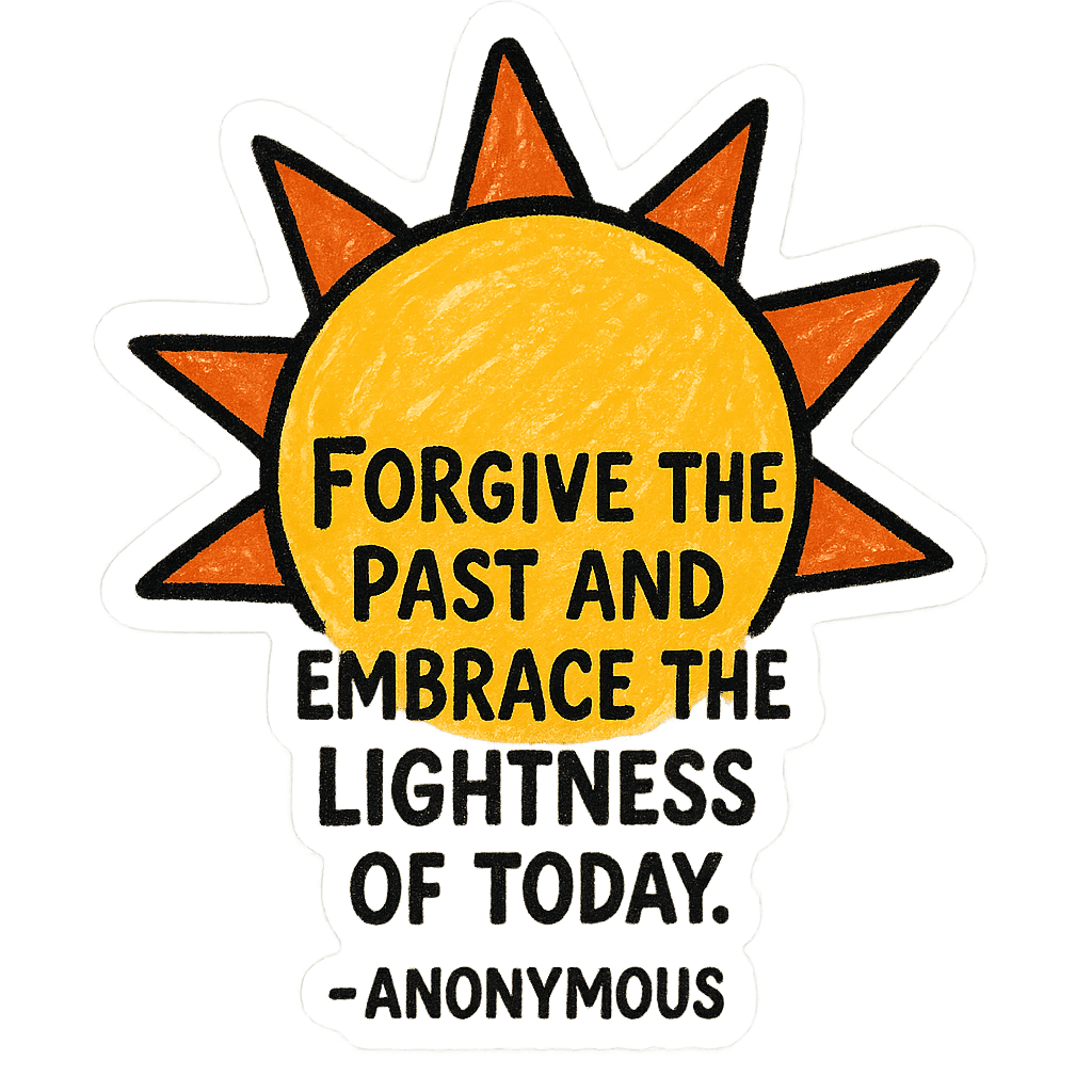 Forgive the Past Sun Art