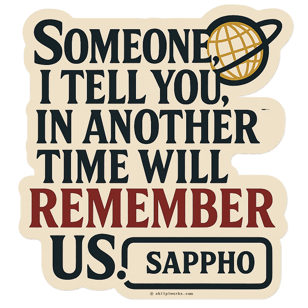 Sappho Timeless Memory Verse