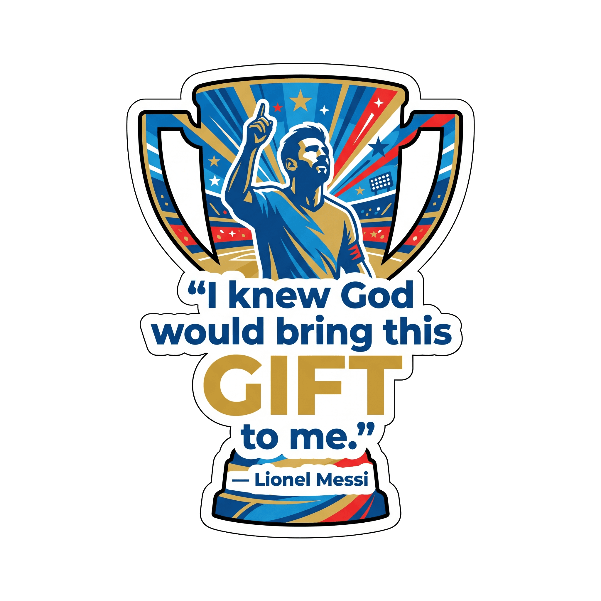Lionel Messi's Divine Gift World Cup Triumph