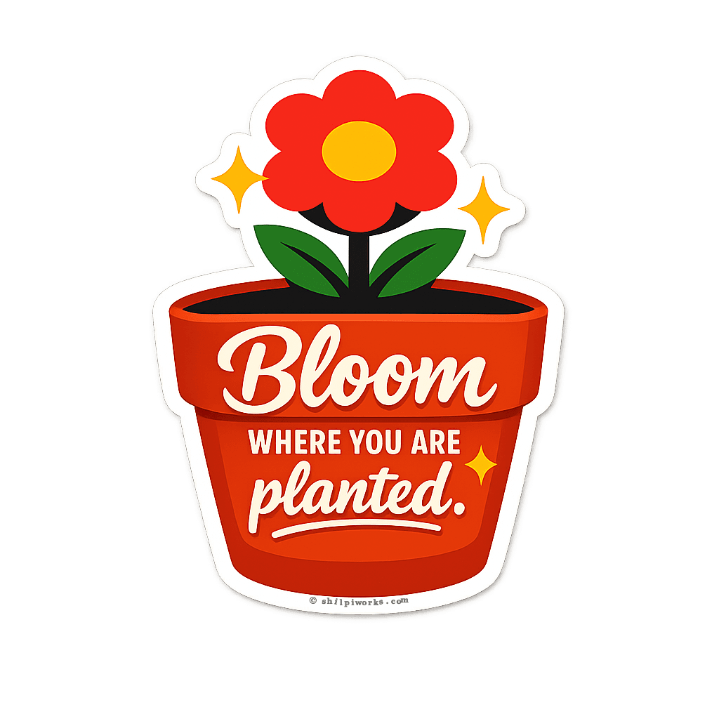 Embrace Growth: Bloom Where You Are