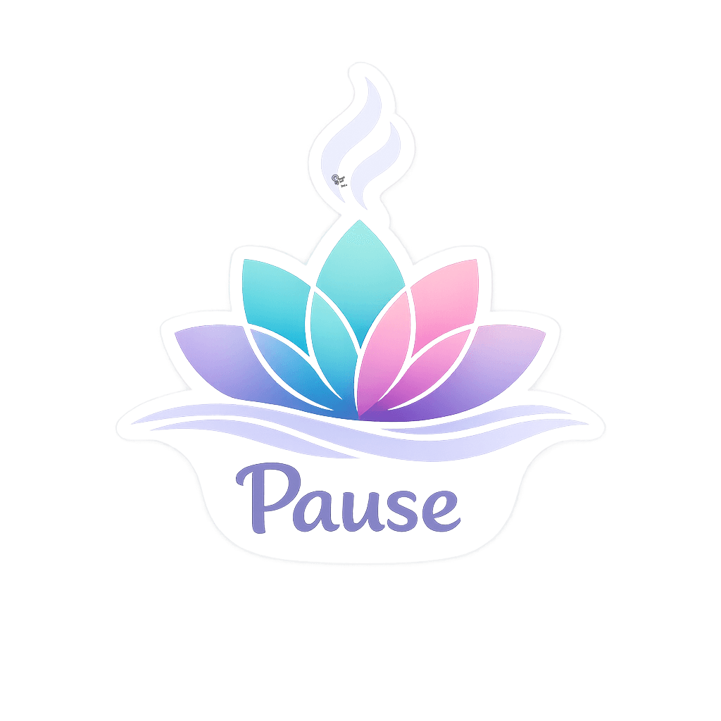 Pause Lotus Bloom for Inner Calm