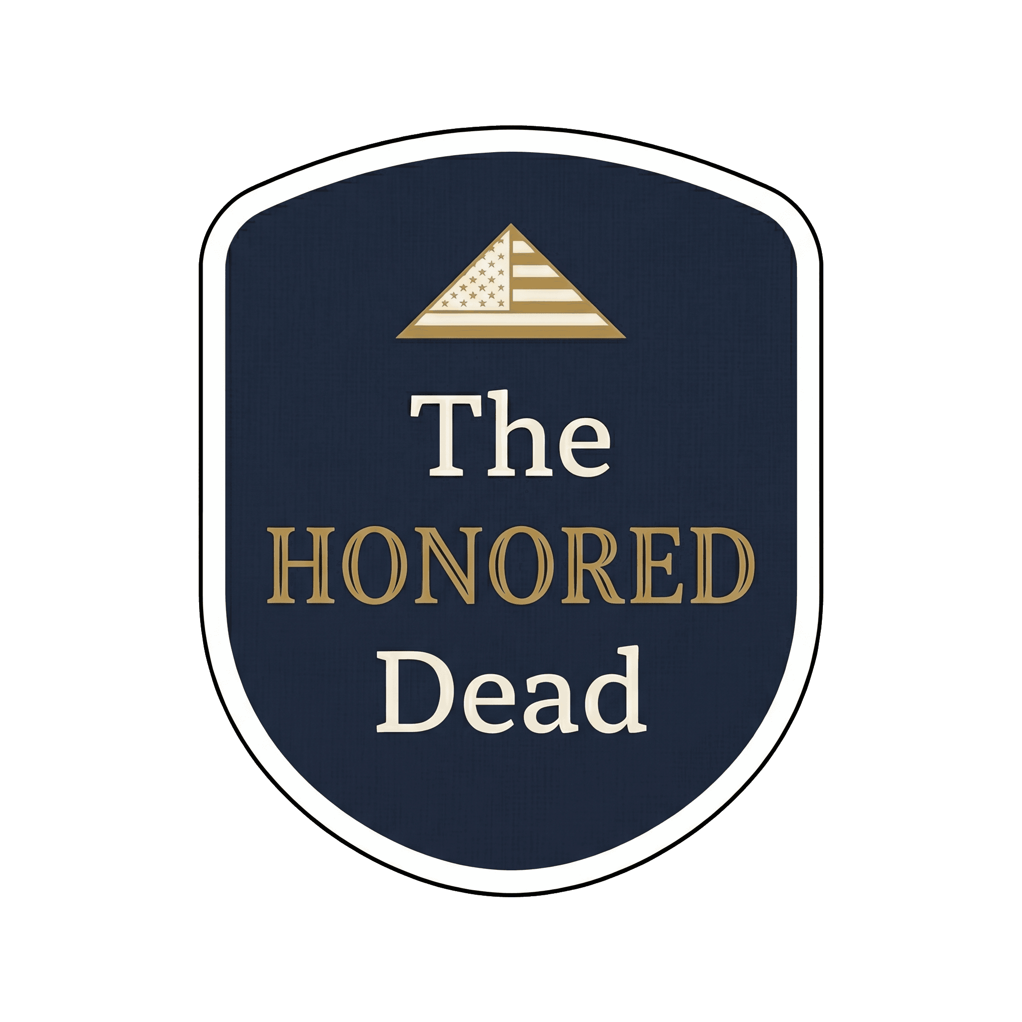 Honored Dead Memorial Tribute Emblem