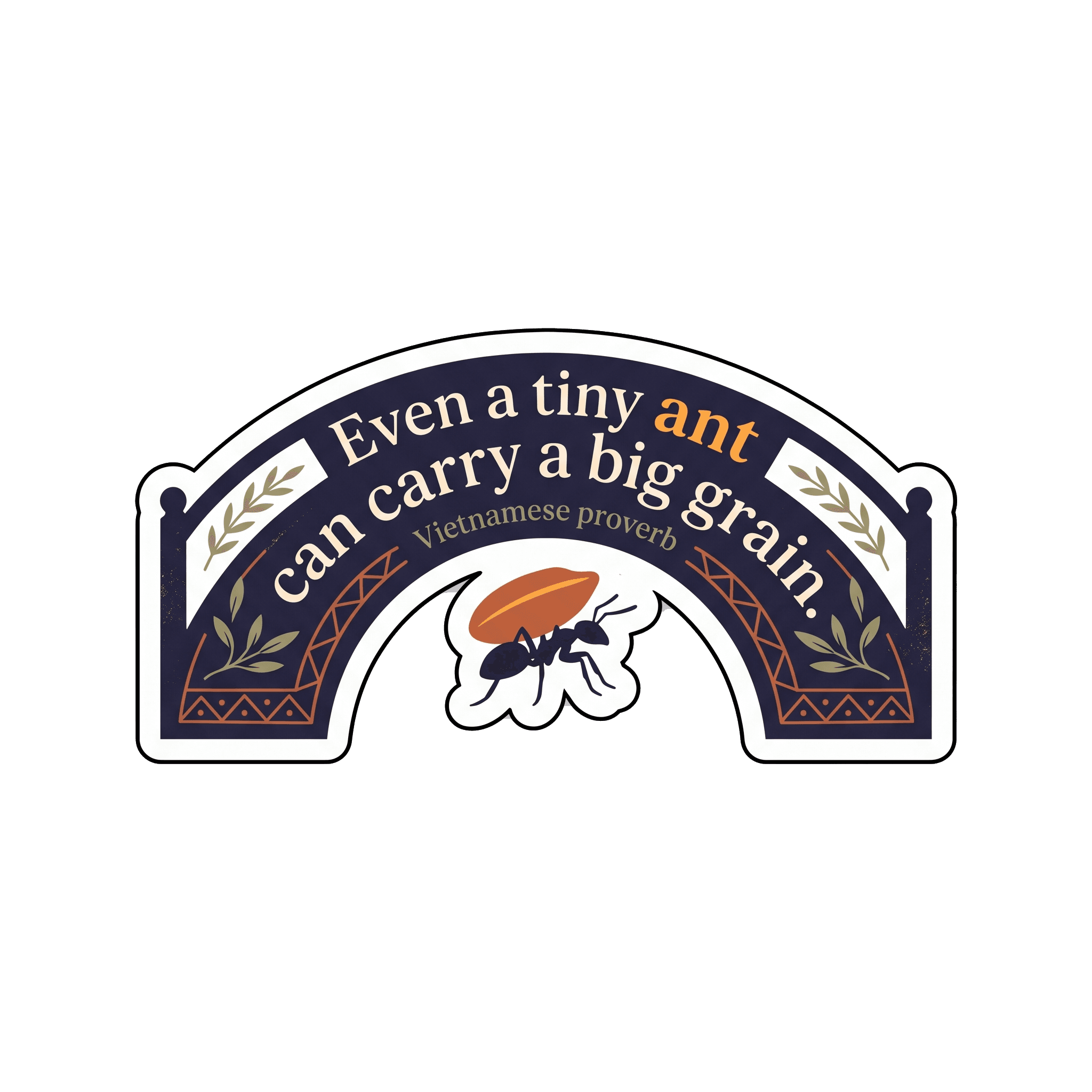 Latest sticker by Global Proverbs