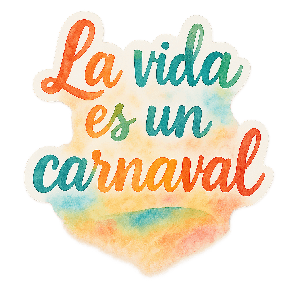 Celia Cruz 'La vida es un carnaval' Spanish Saying