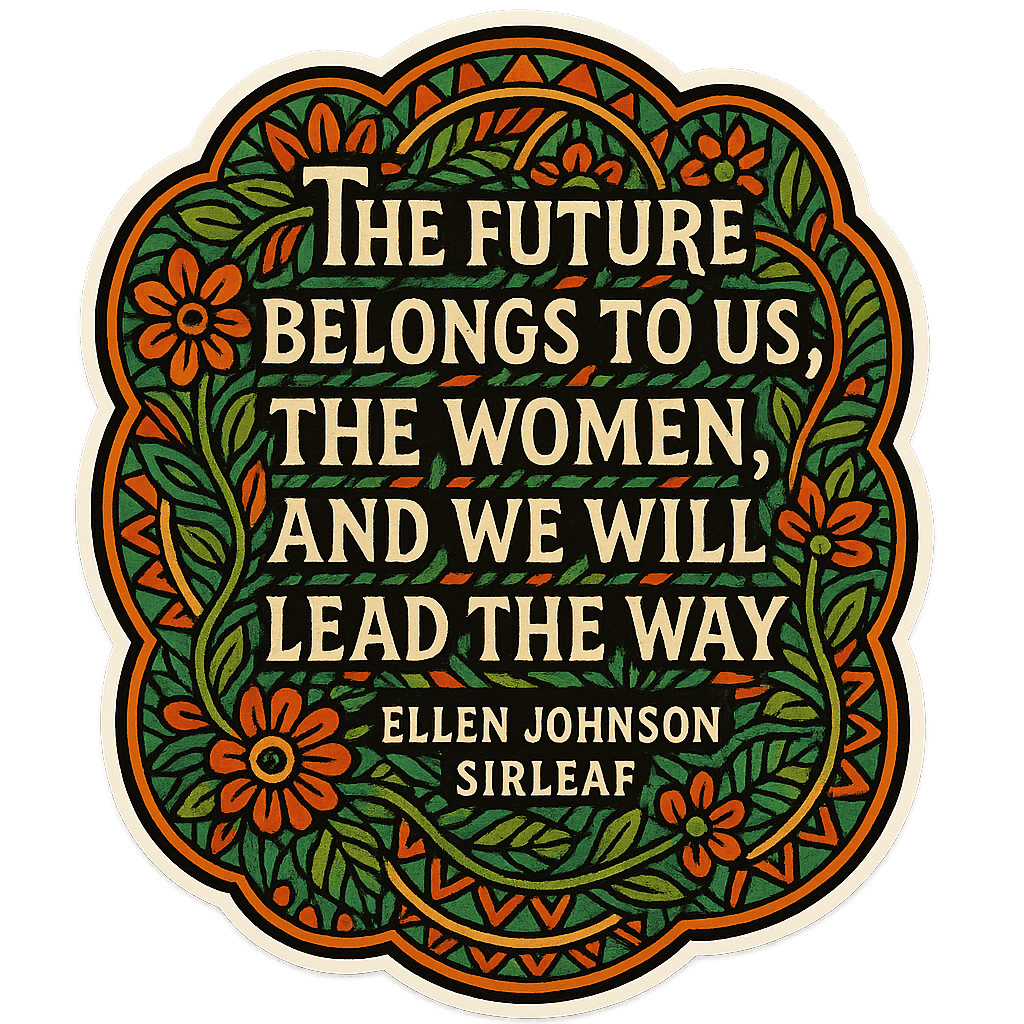 Ellen Johnson Sirleaf: Women Lead the Way Affirmation