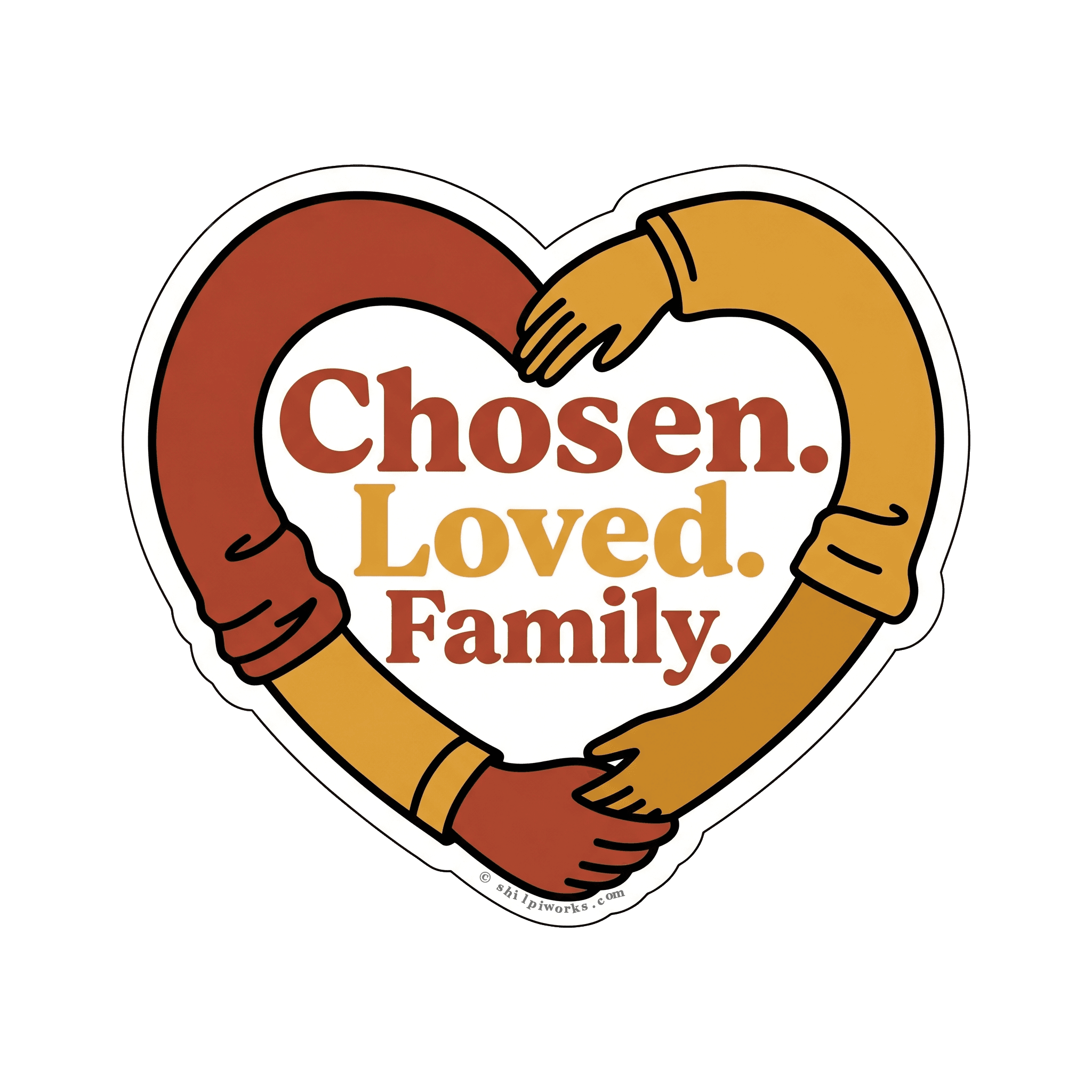 Heartfelt Family Bond Emblem