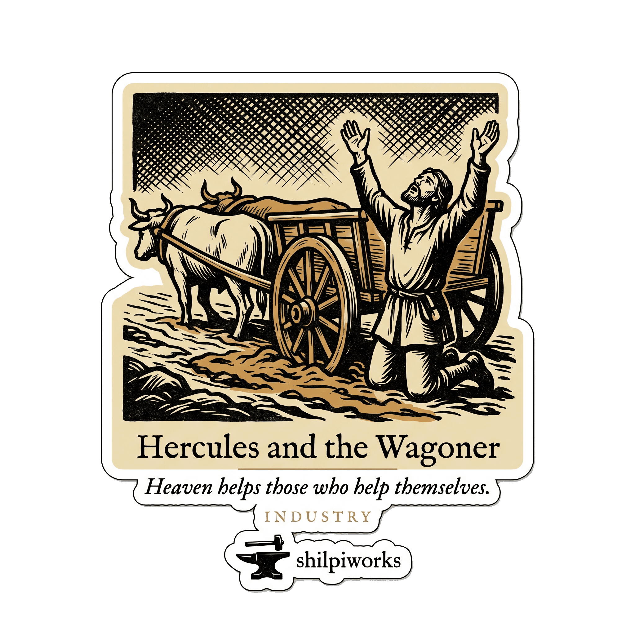 Hercules and the Wagoner
