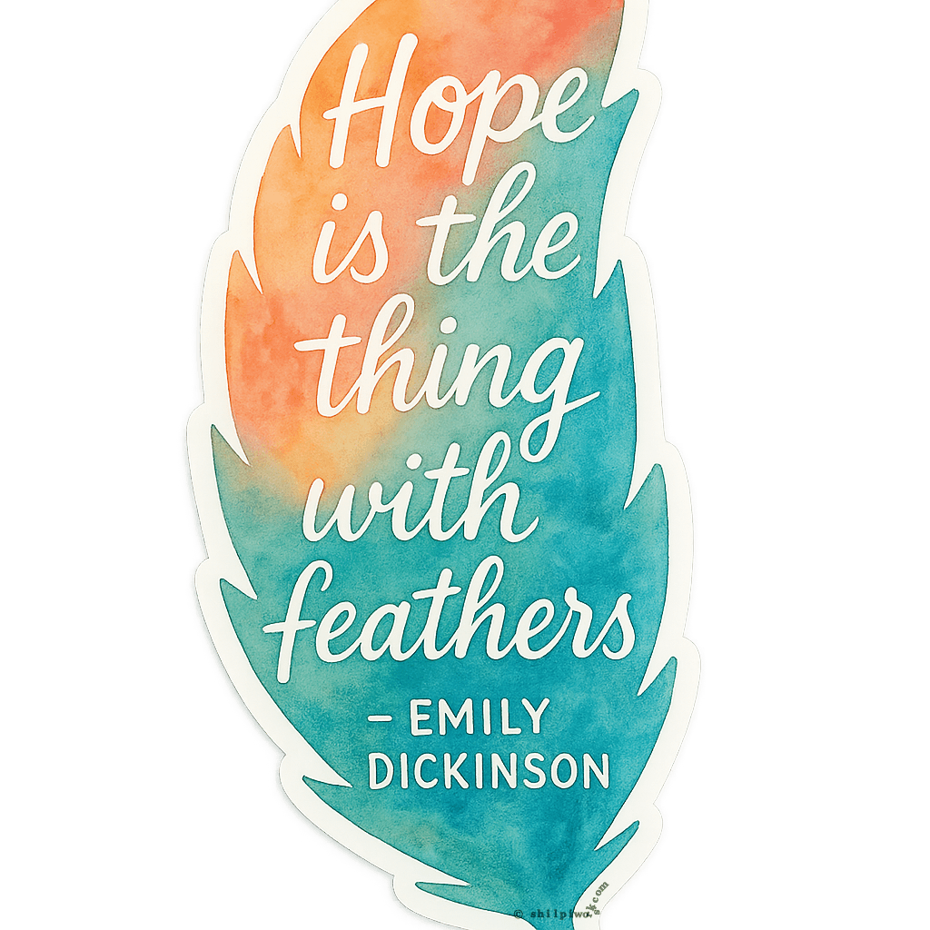 Emily Dickinson Hope Feather Poetic Expression