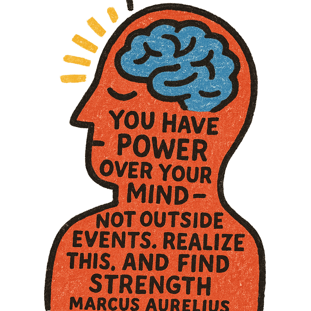 Marcus Aurelius Quote - 'Power Over Mind'