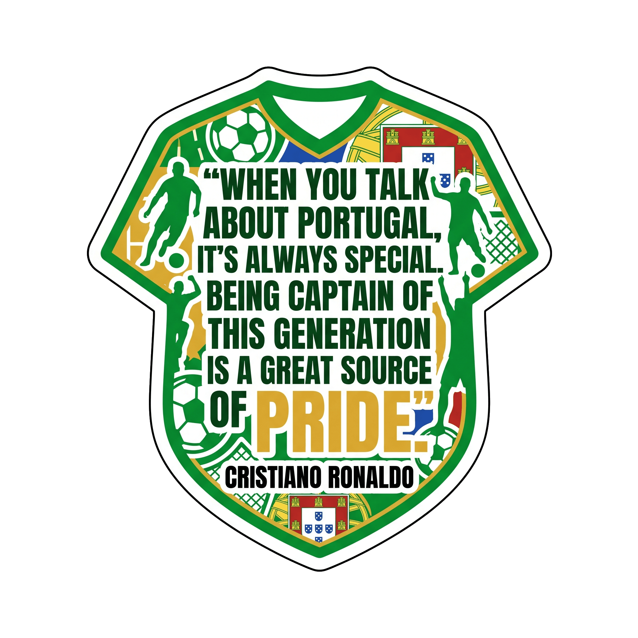 Cristiano Ronaldo Portugal Captain's Pride