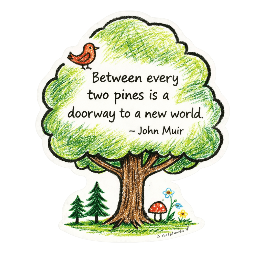 Nature-Inspired Motivational with Tree Design