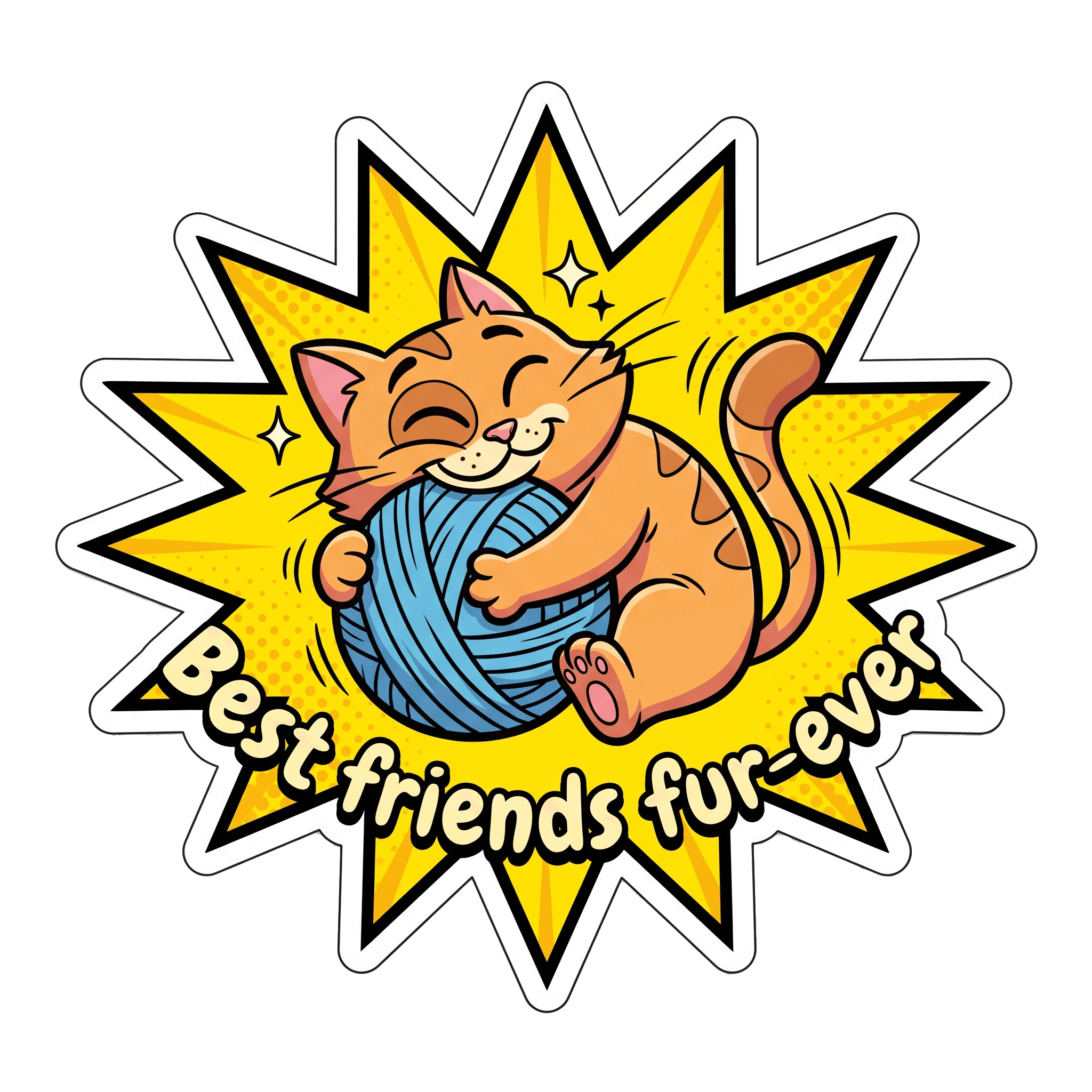 Best Friends Fur-ever Cat & Yarn Pal