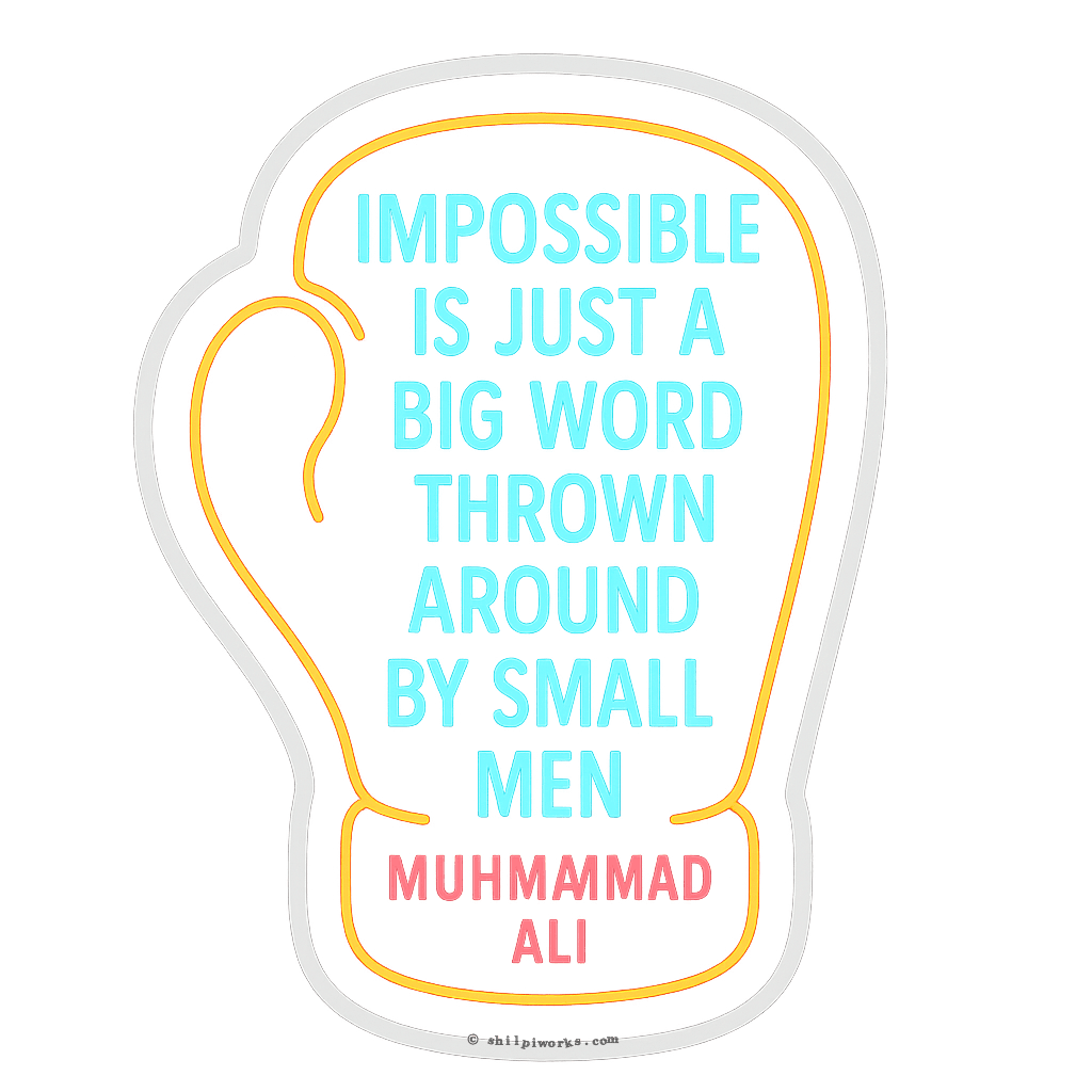 Ali Quote Art