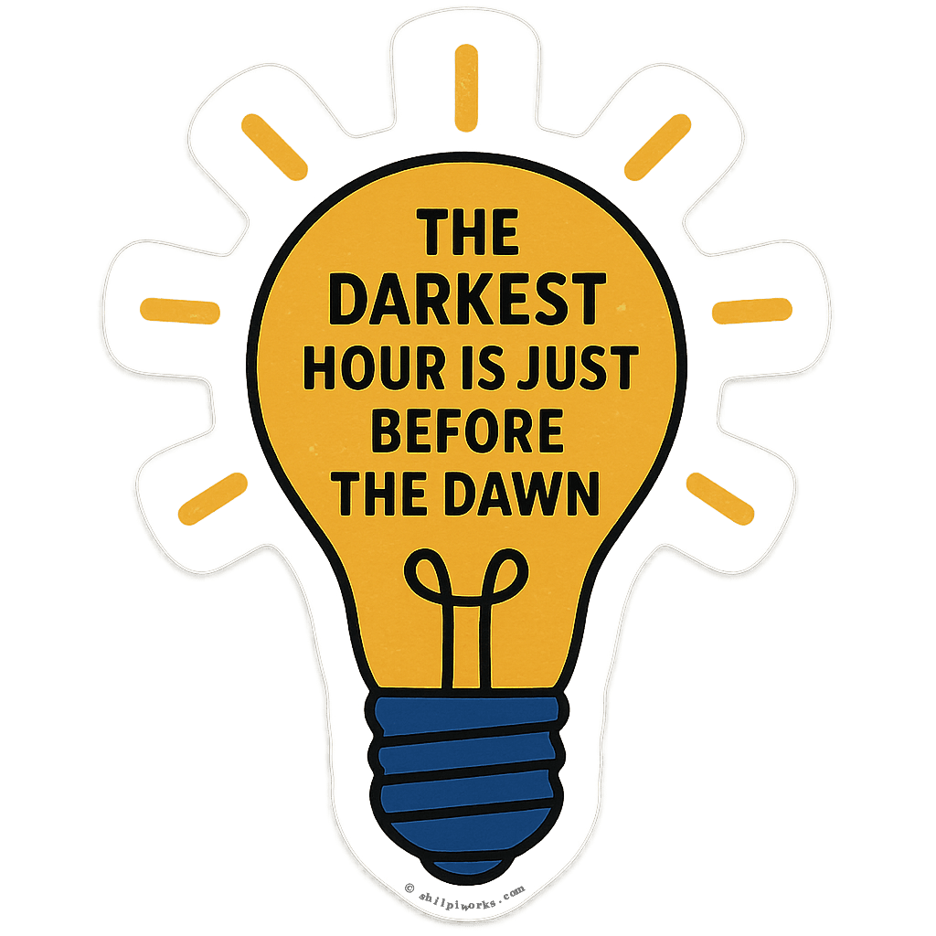 Darkest Hour Lightbulb Reminder
