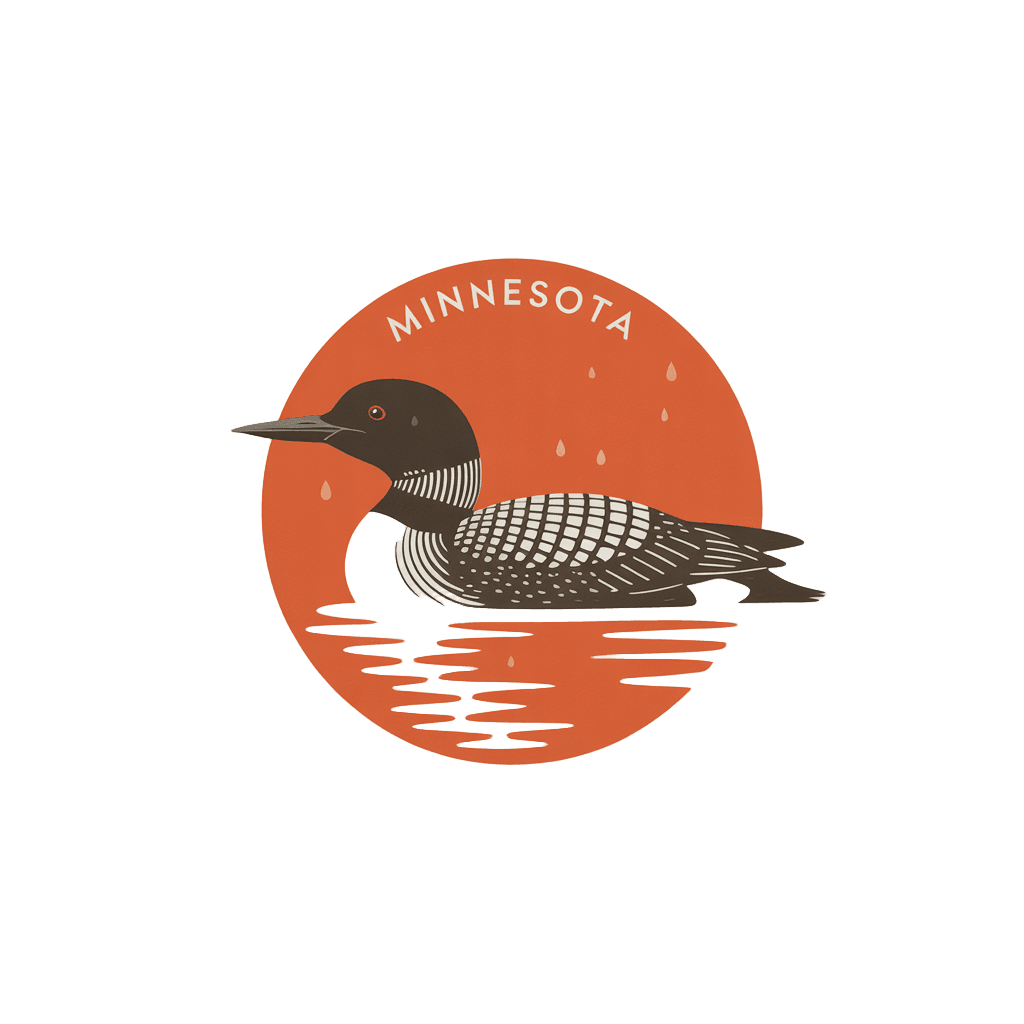 Minnesota Loon Emblem