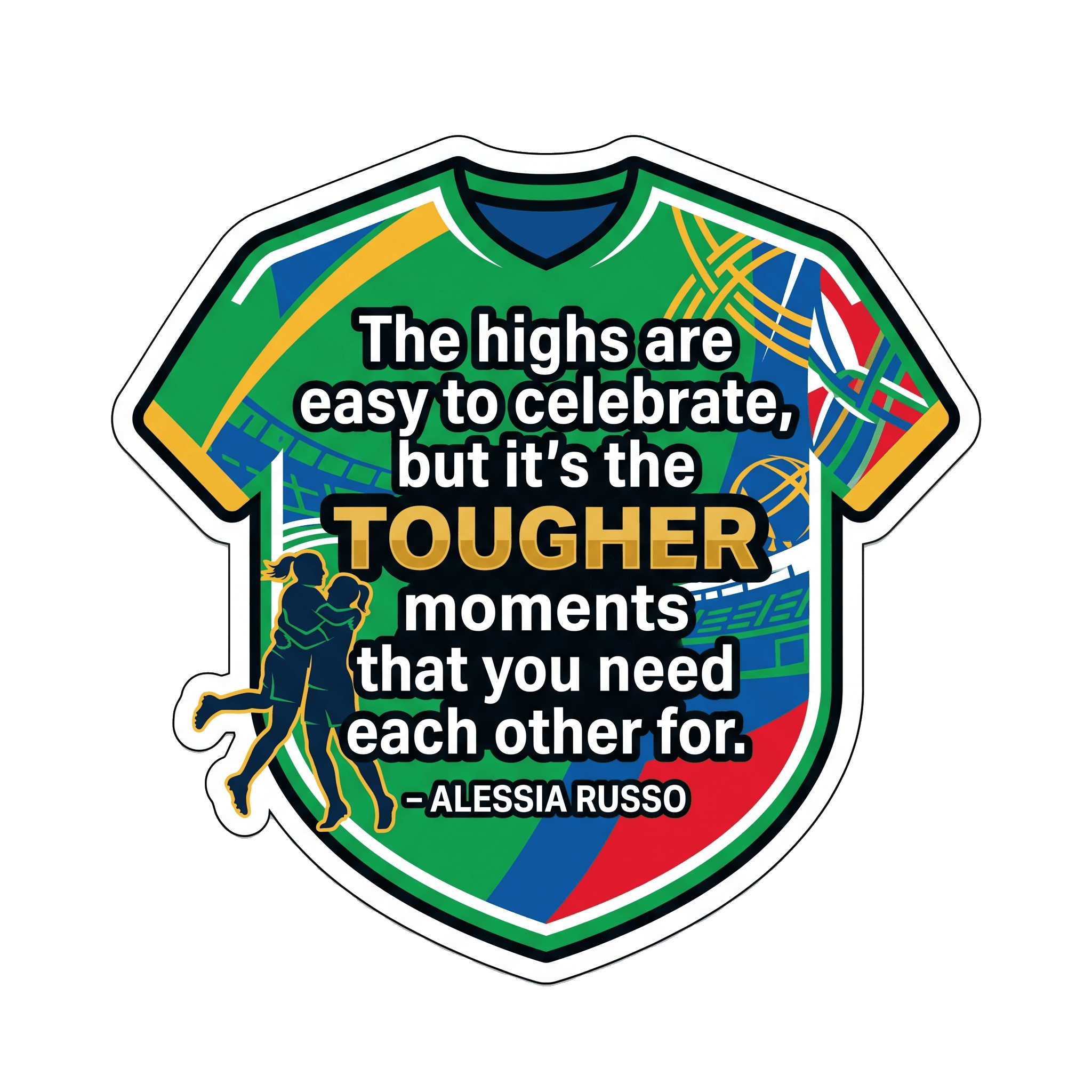 Alessia Russo's Strength in Unity Message