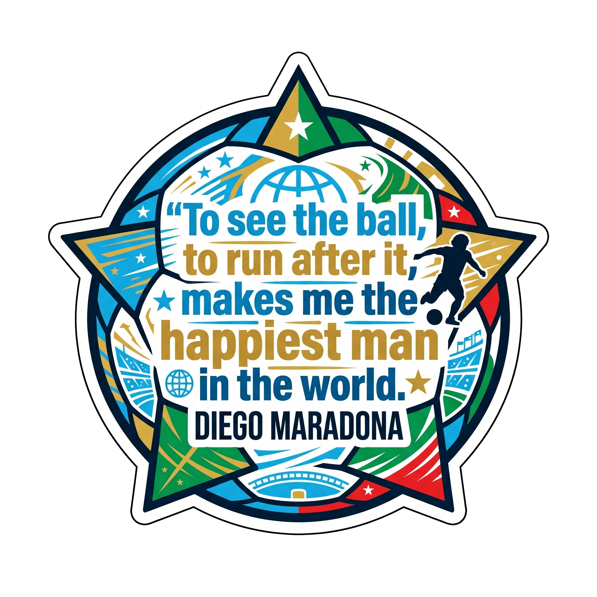 Diego Maradona's Joy of the Game
