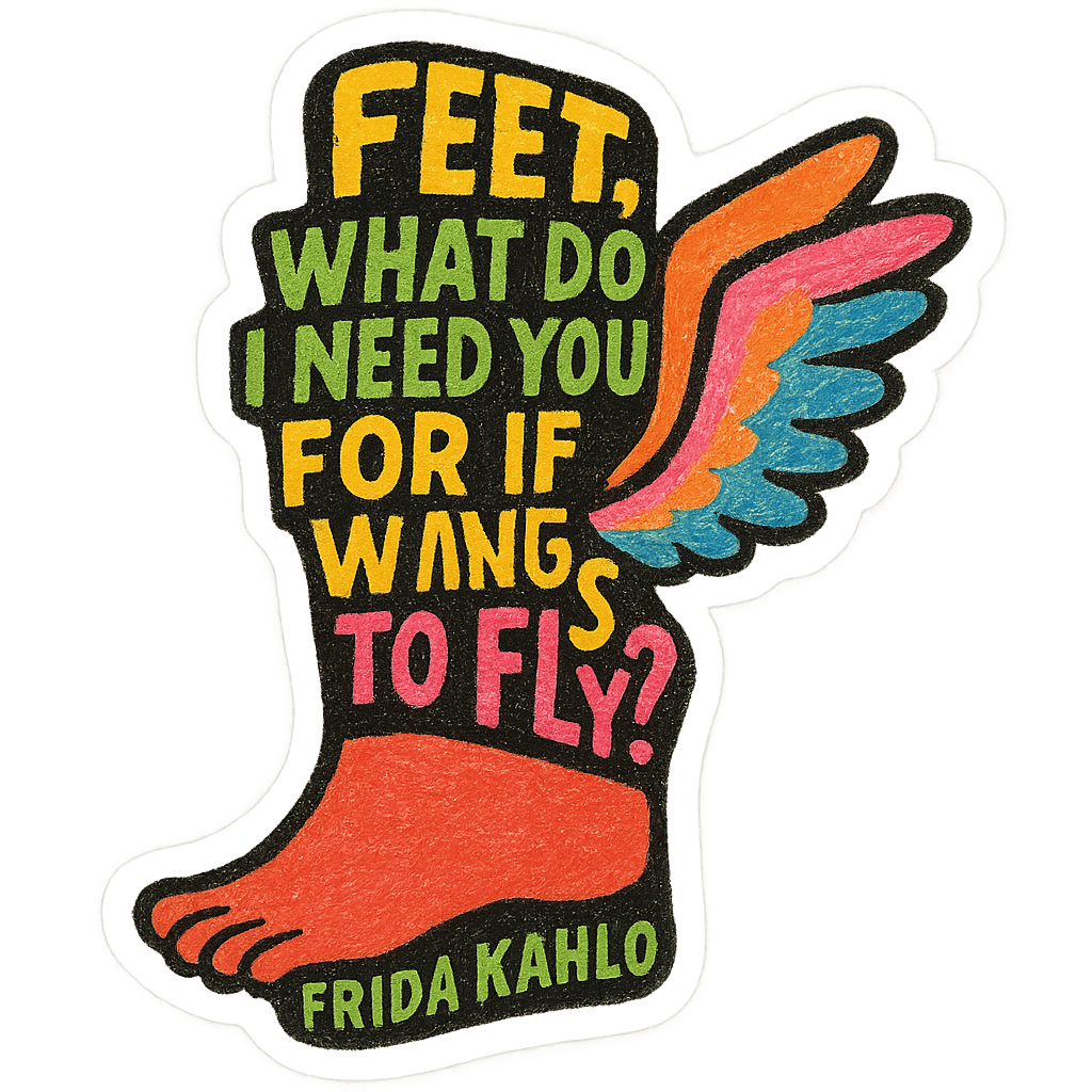 Frida Kahlo Wings to Fly Inspiration